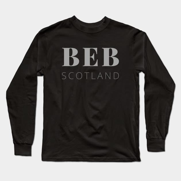 BEB Benbecula Scotland Outer Hebrides Long Sleeve T-Shirt by allscots